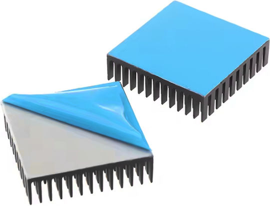Ψύκτρα Αλουμινίου Αυτοκόλλητο 40x40x11mm Nema 17 Stepper Motor 3d Printer Cnc X20074