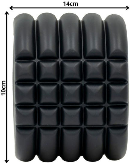 Enero Cilindru Rotund De Masaj Negru 10cm