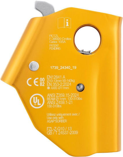 Petzl Asap B070AB00 Climbing Descender