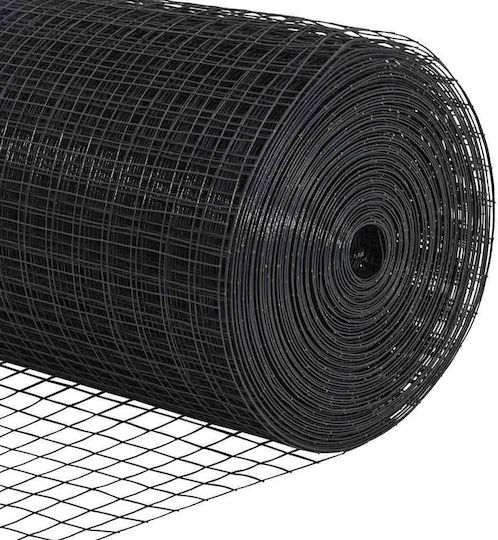 vidaXL Plasă de Sârmă Set Gri 1x25m