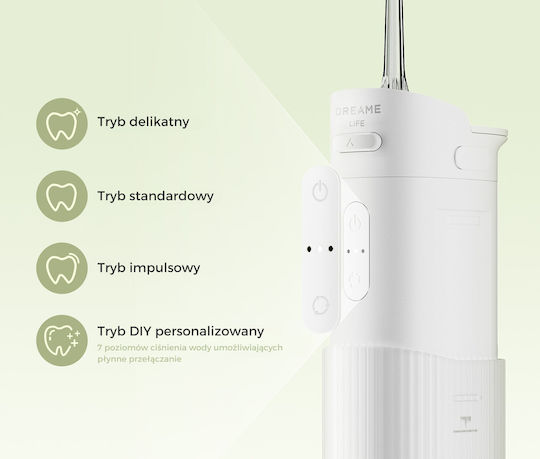 Dreame Water Flosser με Αισθητήρα Πίεσης Λευκό