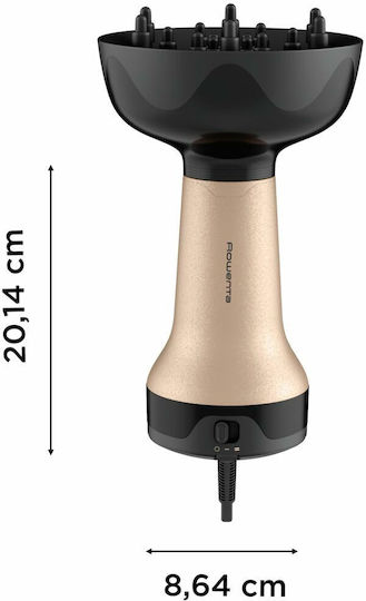 Rowenta Ionic Πιστολάκι Μαλλιών Ταξιδίου με Φυσούνα 700W CV7D30