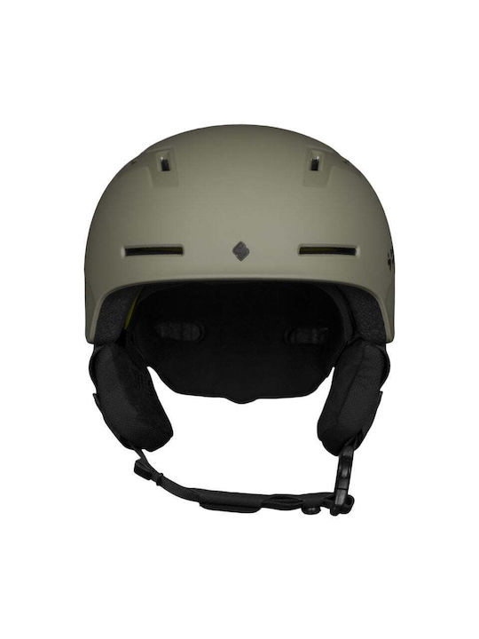 Sweet Protection Ανδρικό Κράνος για Σκι & Snowboard σε Πράσινο Χρώμα