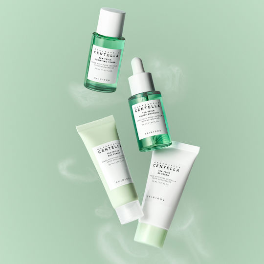 Skin1004 Madagascar Centella Hautpflege-Set für Akne 4 Stück