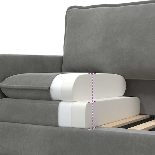 vidaXL Wohnzimmermöbel-Set 2-Sitzer & Sessel