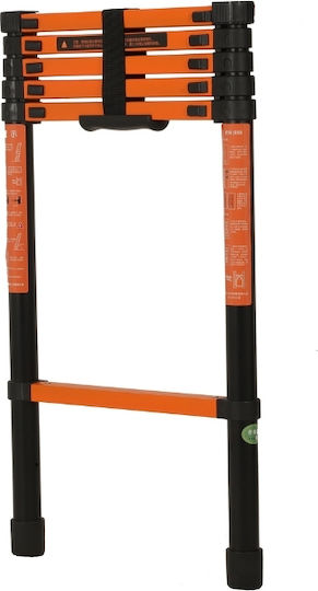 Vesta Telescopic Ladder Single 6 Steps Maximum Height 2.3m