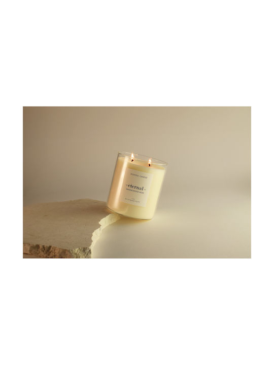 Sandelholz Noir Pflanzliches Aromatisches Kerze Gefäß 790gr Eternal Olphactory