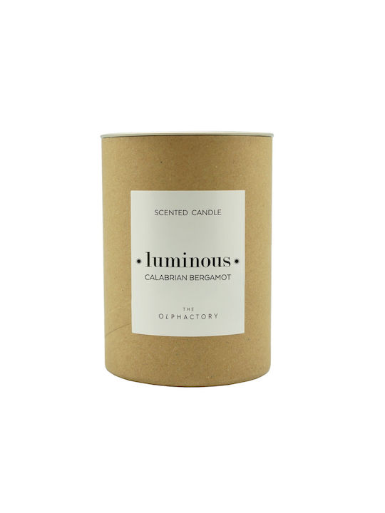 Calabrian Bergamot Herbal Aromatic Candle Lid 200gr Luminous Olphactory