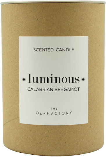 Calabrian Bergamot Φυτικό Αρωματικό Κερί Καπάκι 200gr Luminous Olphactory