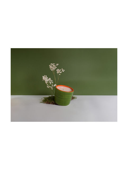 Champs Elysees Monochrome Herbal Aromatic Candle 320gr Handmade Olphactory Container