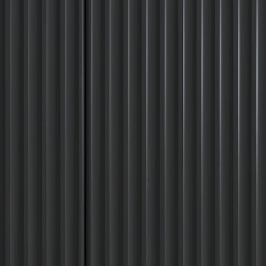 Буфет Дървен Черен 89x34.5x80см