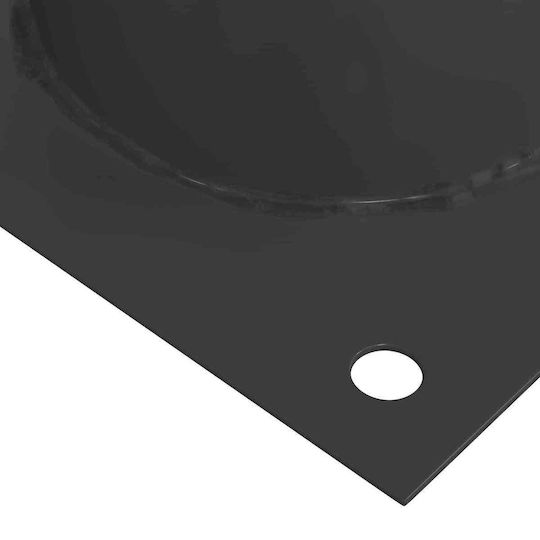 vidaXL Post Support for Garden Fence Made of Metal 18x18x15cm 4 Pieces