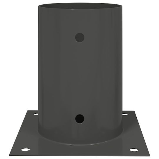 vidaXL Post Support for Garden Fence Made of Metal 15x15x15cm 12 Pieces