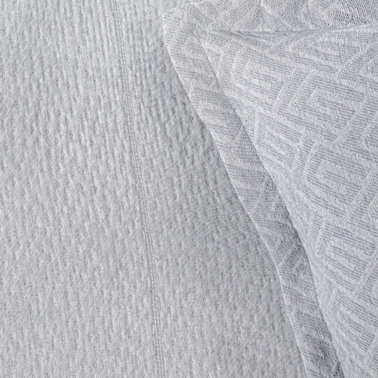 Guy Laroche Soho Ριχτάρι Διθέσιου Καναπέ Δύο 'Οψεων Chenille 180x250εκ. Silver