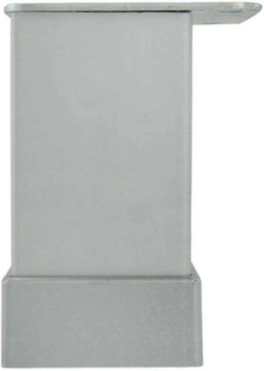 X-IT Metallisches Möbelbein Silber