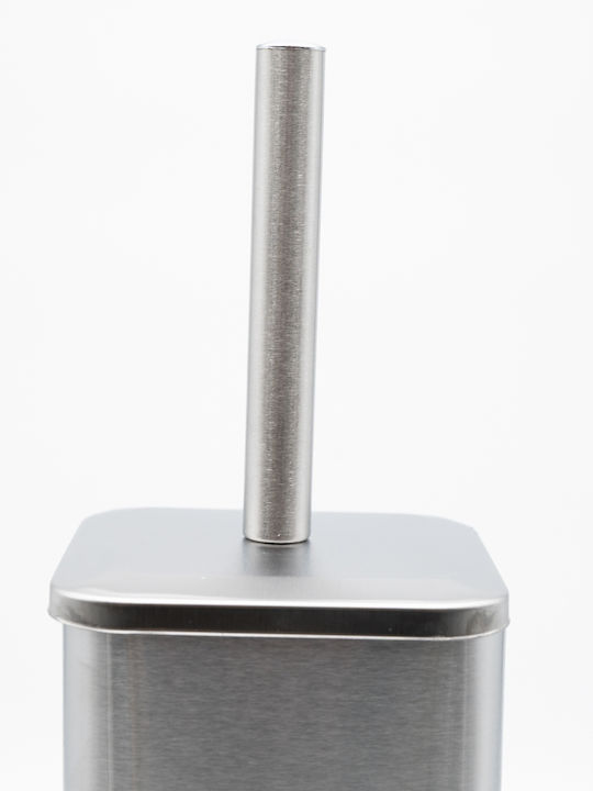 Hotel Slim Inox Pedal Bin Set 5l Soft Close & Metal Brush