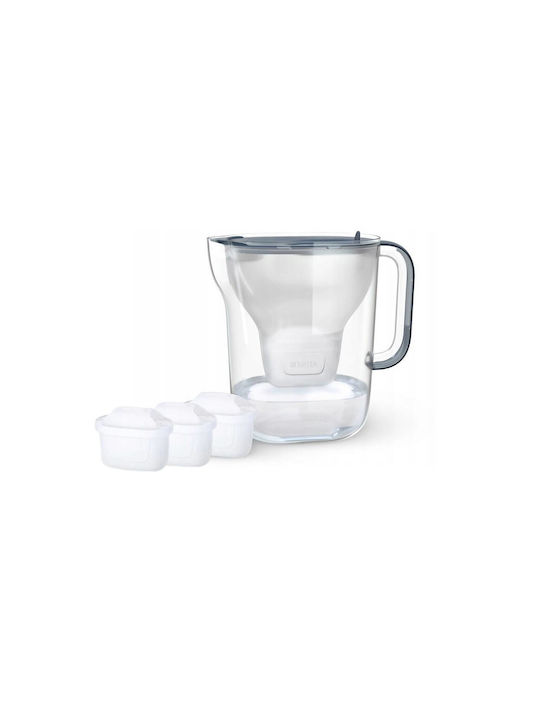 Brita Style Essential XL Кана За Вода С Филтър Тъмносиня + 3 X MX Pro Pure Performance Филтри