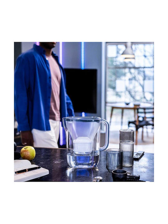 Brita Style Essential XL Кана За Вода С Филтър Тъмносиня + 3 X MX Pro Pure Performance Филтри