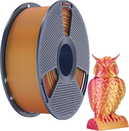Sunlu Silk PLA+ 3D Принтер Филамент Червен