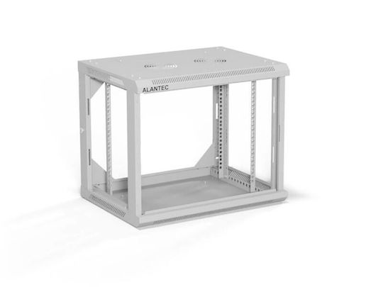 A-LAN Επιτοίχια Καμπίνα Rack 19U Γκρι