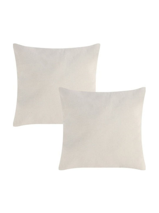 Hängesessel Stoff mit Gestell Ecru 220x100x115cm