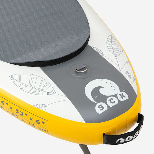 SCK Mare Doro 10’6″ Inflatable SUP Board / Kayak with Length 3.2m Yellow