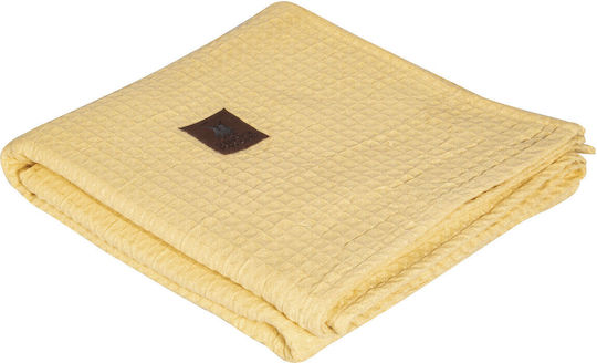 Greenwich Polo Club 3405 Piqué Decke Einzeln 170x250cm Gelbe