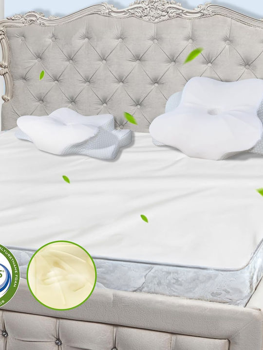 Μαξιλάρι Ύπνου Memory Foam Ανατομικό 63x38x9cm