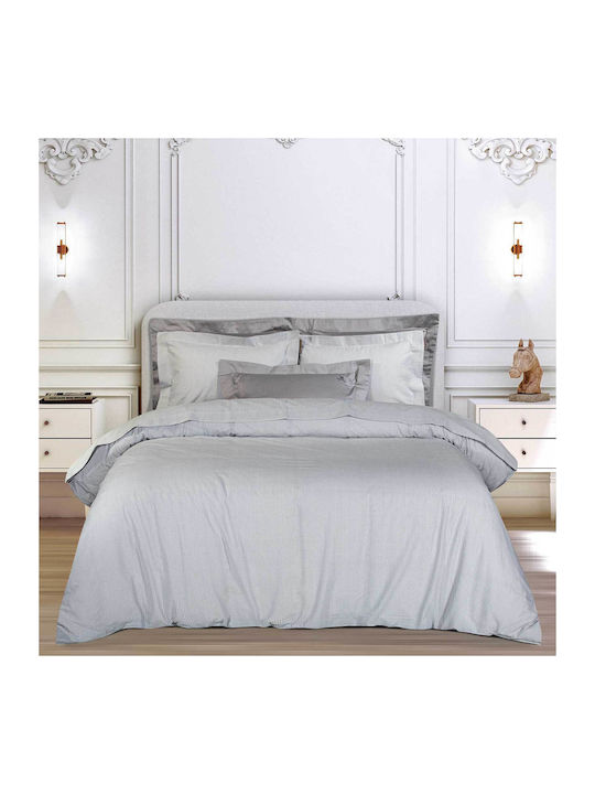 Greenwich Polo Club 2388 Super-Double Bed Sheet 240x260cm Grey