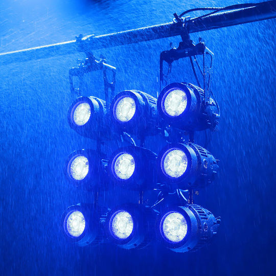 Fos Technologies Beam LED DMX RGB Зелен Амбър