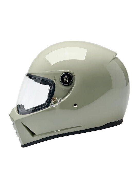 Biltwell Lane Splitter Lucios Chalk Cască Moto Față Întreagă ECE 22.06