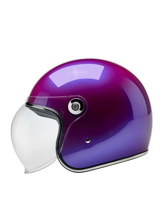 Biltwell Tahoe Metallic Grape Κράνος Μηχανής Jet DOT / ECE 22.06