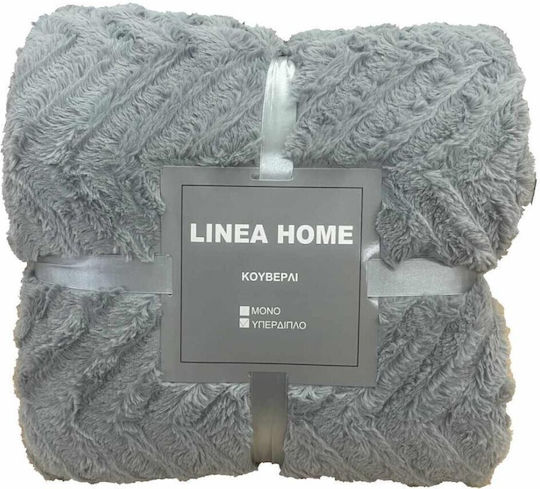 Linea Home Arrow Μονή 150x200εκ. Γκρι