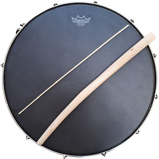 20 Inch PS-2 Black Suede Drums With Screws