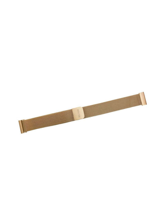 Veltori Strap Stainless Steel Rose Gold (Vtb340)