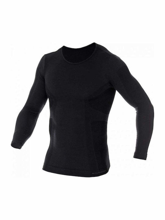 Brubeck Men's Thermal Short Sleeve T-Shirt Gray