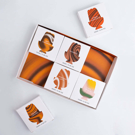Candelinas Gourmet Crave Set Trial 6x10g Wax Melts Sweet Scents