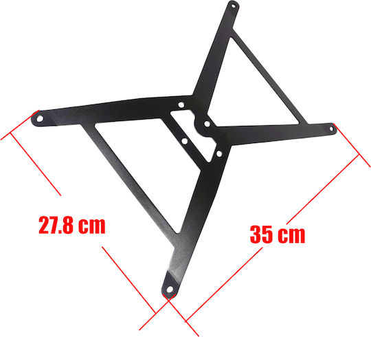 Βάση Στήριξης Starlink Mini Suction Cup Magnet Mount Kit Sunroofs Windows Smooth Surfaces Portable Mounting Solution Strong Suction Gimbal Disc Black Κωδ.1-per0158