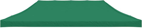 Klikareto Party Replacement Umbrella Fabric Green 3x6m