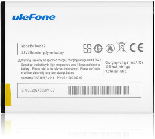 Ulefone Съвместима Батерия За Замяна За Be Touch 2 / Be Touch 3