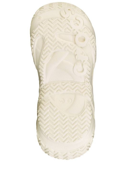 Crocs Caged Saboti Pentru Femei Bej