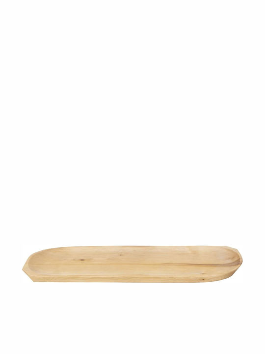 Wooden Serving Platter 63x32x2.5cm 13 Pieces