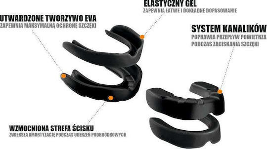 Gel Mouthguard + Box Fangs Geltech Mg-fight