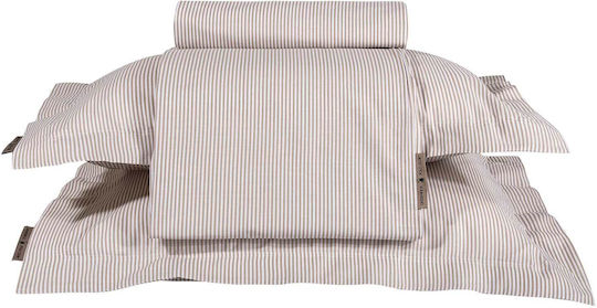 Greenwich Polo Club Cotton Duvet Cover Double 220x240 2389 Taupe