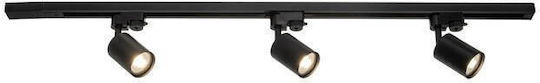 Osram Complete Track System Osram Elemental 4099854600012 3 Spotlights Gu10 Max 6 W Led 1 Track 1 M Long Material Metal Black Osram Complete Track System Osram Elemental 4099854600012 3 Spotlights Gu10 Max 6 W Led 1 Track 1 M Long Material Metal Black