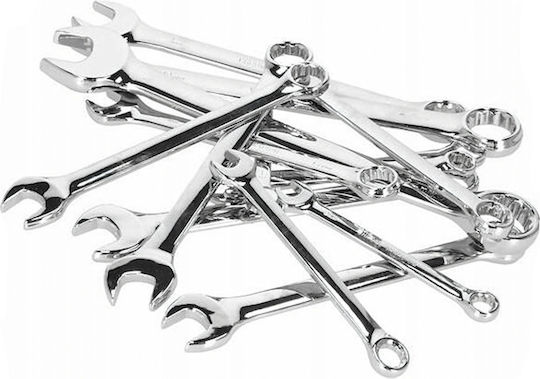 Set 8 Chei Poligonale Zola 8 10 12 13 14 17 19 22 Mm Mâner Ergonomic Oțel Crv Carcasă De Depozitare