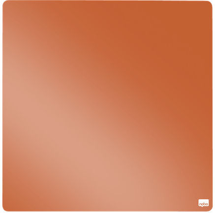 Nobo Quadratische Trockenabwischbare Tafel Kunststoff 36x36 Cm Magnetisch Inklusive Marker Magnete Kupfer