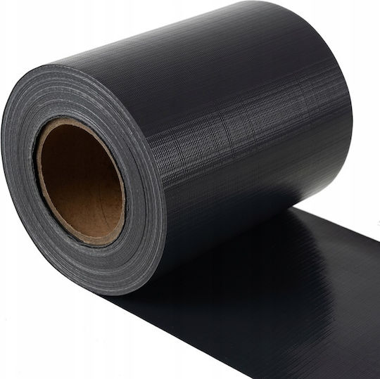 Bandă Decorativă Pentru Gardă Vie Zola 25 Cleme Incluse Durabil Pvc 450g/m2 19 X 3500 Cm Gri Antracit