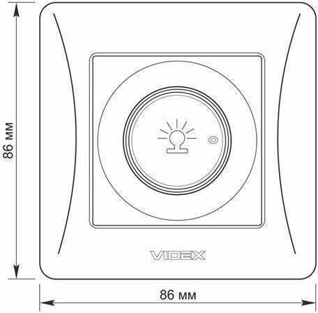 Videx 600W σε Λευκό Χρώμα