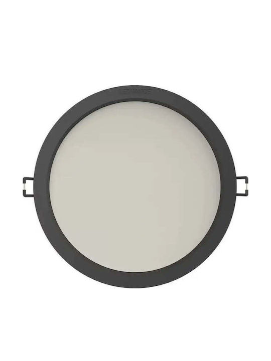 Ledvance Στρογγυλό LED Panel 18W με Φυσικό Λευκό Φως 4000K
